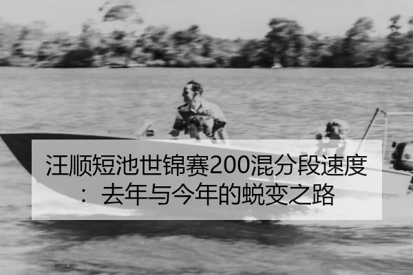 汪顺短池世锦赛200混分段速度：去年与今年的蜕变之路